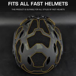 Super High Cut Tactical FAST Helmet Magic Sticker 11Pcs/set FAST Helmet Patches Hook and Loop Fastener Sticky Magic Sticker