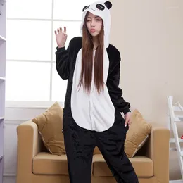 Home Clothing Halloween Autumn And Winter Pajama Sets Cartoon Sleepwear Women Pajamas Christmas Flannel Animal Panda