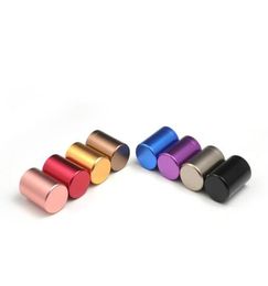 Newest Colourful Storage Bottle Sealed Leak Proof Herb Wax Travel Mini Aluminium Hide Box Smoking Pipe Accessories Multiple Uses 2821424