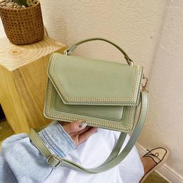 Bag Unique Design Women Handbag Small Flap Shoulder Pu Leather Crossbody Messenger Female Top Handle Tote Bags