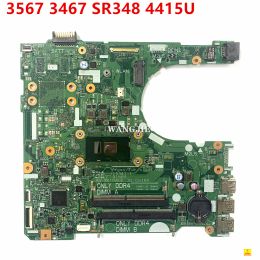 Motherboard Used For DELL Inspiron 15 3567 Laptop Motherboard 153411 91N85 CN01PXGP 01PXGP SR348 4415U On Board 100% Working