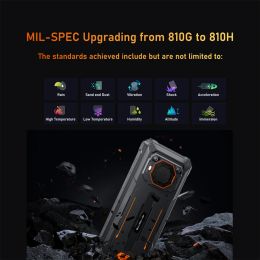 Blackview BV6200 Pro Waterproof Rugged Smartphones 4GB/6GB+128GB 6.56Inch 13000mAh Android 13 Mobile Phone 18W Fast Charge Phone