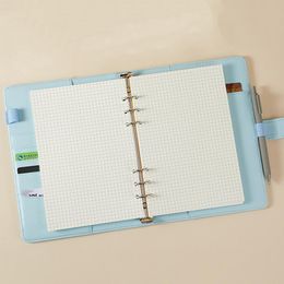 Travel Notebook Cover Excellent A5 6 Ring Binder Loose Leaf Cover Detachable Notebook Shell