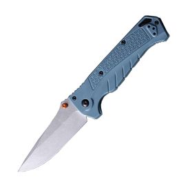 Promotion M7732 High Quality Pocket Folding Knife 9Cr18Mov Stone Wash Blade CNC GRN Handle Outdoor Camping Hiking Fishing EDC Folder Knives