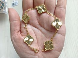 Other Bracelets Luxury Bracelet Van Clover for Men Designer Women Jewelry Bangle Mens Diamond Bracelet168