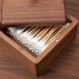 Floss box Simple toothpick storage box High grade Jewellery storage small wood box