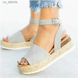 Sandalen Sommer Frauen Keile Schuhe für Flip Flop Chaussures Femme Plattform Plus Size H240409