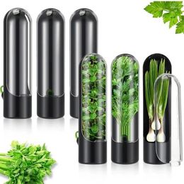 Storage Bottles Multifunctional Crisper Vegetable Anti-crush Cup Bamboo