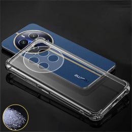 Airbag Case for Realme 12 Pro Plus Soft Clear Shockproof Silicone Phone Cases Realmi 12Pro Plus Cover Realme12 Pro+ Case