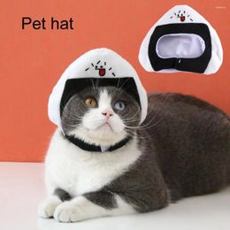 Dog Apparel Lovely Cat Hat Cotton Fastener Tape Cartoon Sushi Shape Pet Headwear Dress-up