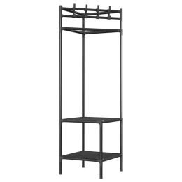 Laundry Shoe Hanger Clothes Foot Standing Coat Rack Floor Bedroom Clothes Rack Metal Wardrobe Modern Furniture