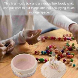 Ballet Figurine Box Musical Figure Ballet Figurines Jewellery Storage Box For Mom Kids Birthday Gift
