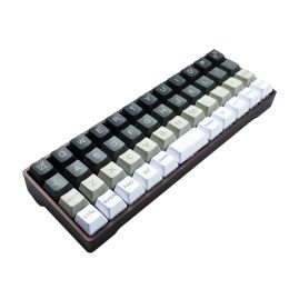 Accessories OEM 40% 40 Keycap | Carbon White LaserEtched Blank PBT Keyset | Planck Niu40 Preonic Air40 | For MX Mechanical Keyboard DIY