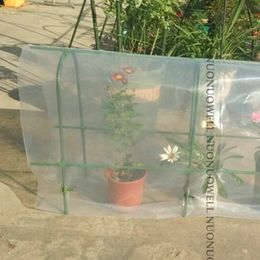 0.08mm Hi-quality Reinforced PE Greenhouse Film Garden Vegetable Plant Cover Rain-proof Keep Warm Transparent Film Width:2m~12m