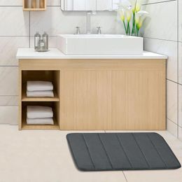 Bath Mats Mat Memory Foam Rugs For Bathroom Indoor Carpet Toilet Cotton Floor Throw Blanket H