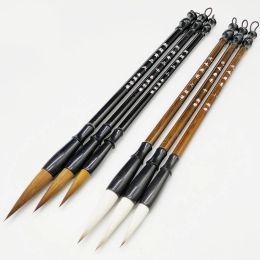 6Pcs Chinese Calligraphy Coloring Painting Brush Pen Chinese Ink Brush China Painting Supplies