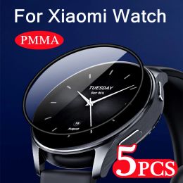 3D Curved Screen Protector For Xiaomi Watch S1 Active S2 42mm 46mm Ultra Clear Soft Film For Mi Watch S1 Pro Not Tempered Glass