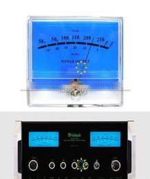 Freeshipping 1PCS x VU Meter DB Level Header o Power Amplifier Indicator Meter DB Table blue8906621