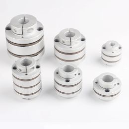 Flange Diaphragm Shaft Coupling Flexible Coupler Joint Keyway D82 L68 Single Aluminium High Rigidity Elastic