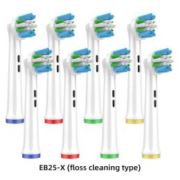 8/12/16/20Pcs Electric Toothbrush Replacement Heads Floss cleaning Tooth Brush Heads For Oral B Toothbrush Nozzles EB25-X