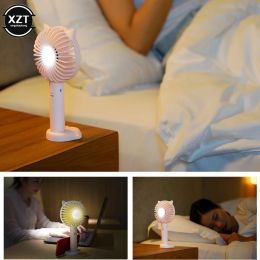 Portable Fan Mini Fan Handheld Fan USB Rechargeable Cooling Fan Outdoor Travel Air Cooler with Phone Holder