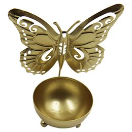 Candle Holders Small Metal Holder Stand Home Decor Tealight Stands Desktop Decoration Wedding Base Room