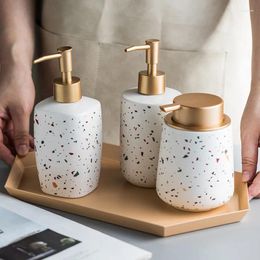 Liquid Soap Dispenser Home Ceramics Bathroom Accessories Shampoo Household Le Dispensers Empty Refillable Foam Bottle