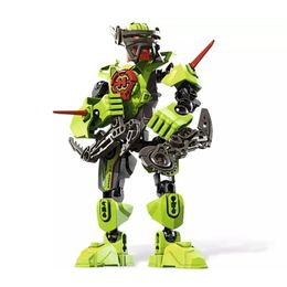 Star Warrior Soldiers Hero Factory Bionicle Surge Evo Stringer Robot Figures Building Blocks Bricks Kids Toys