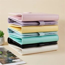 Pen Loop Useful A5 6-Hole Binder Faux Leather Notebook Cover Detachable Binder Universal for Gift
