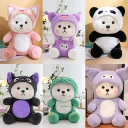 Hot selling anime transforms into teddy bears, giant pandas, and monster dolls, giving cute birthday gifts to girls in stock