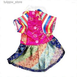 Dog Apparel Dog Apparel Fashionable Tassel Clothes Pet Elegant V-neck Princess Dress With Soft Comfortable For Summer Furry L46