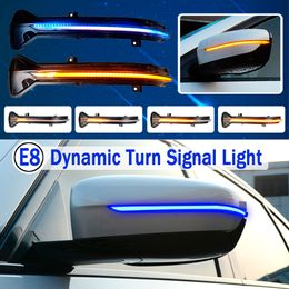 Dynamic Side Rearview Mirror Indicator Blinker LED Turn Signal Light For BMW 5 6 7 8 Series G30 G31 G11 G12 G14 G15 3 Series G20