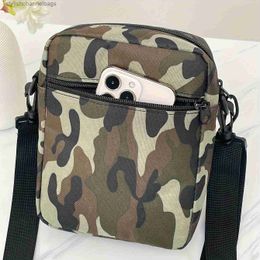 Other Bags Cross Body Camouflage Crossbody Bag Waterproof Mini Mobile Phone Bag Lightweight Square Bag For Outdoor Sport