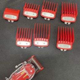 Professional 8 Pcs Hair Clipper Limit Comb 1.5 4.5mm Cutting Guide Attachment Barber Replacement Combs For Kemei KM-1990 809A