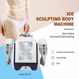 Other Beauty Equipment Fat Freezing Weight Reduce Machine With Double Cool Teck Cryo Lipolysis Non-Vacuum Shaping For Spa