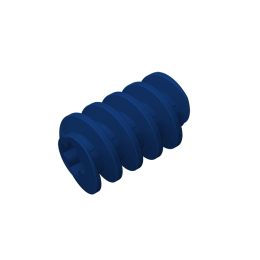 Gobricks GDS-1199 Technical, Gear Worm Screw, Long, Axle Opening Type II compatible with 4716 32905 children's DIY gifts