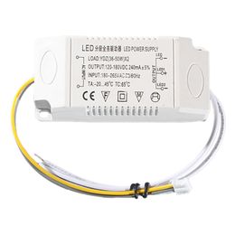 12-50W External Power Supply Unit LED Driver Electronic Transformer Constant Current For Ceiling/panel/project Light