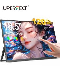 UPERFECT 18.5 Inch 120Hz Touchscreen Portable Monitor 1080P Ultra Slim 100%sRGB IPS Laptop Second Screen Game Display With VESA