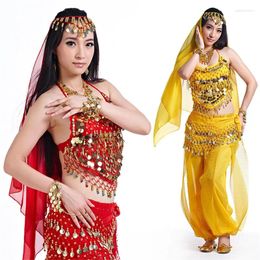 Stage Wear Belly Dance Costumes For Sale Pants Women Bollywood Egyptian Plus Size Adult 4pcs Costume