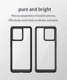 Transparent Phone Case For Motorola Edge 40 Neo Case Silicone Color Back Cover For Moto Edge 40 Neo Case For Moto Edge 40 Neo