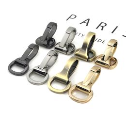 1pcs Metal Snap Hook Trigger Lobster Clasp Clip Spring Gate for Leather Craft Bag Strap Belt Webbing Keychain