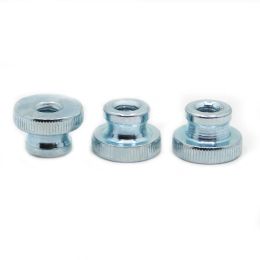 DIN466B GB806 Galvanised Steel Knurled Thumb Nut M3 M4 M5 M6 M8 M10 Iinstrument Hand Tighten Nut 3d Printers Parts Curtain Wall