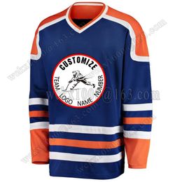 Customize Personalize Sewn On Name NO. Wayne Gretzky Mark Messier Paul Coffey Jari Kurri Connor McDavid Retro Jersey 240402