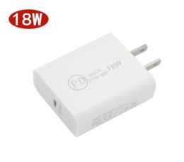 Real 18W PD Adapter Wall Charger for iPhone 11 pro max Fast charging USB C TYPE C to iphone3605363