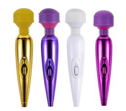 USB Rechargeable Multi Speed AV Massager Stick Strong Silent Vibrator Sex Toys Body Massager Sex Products3775481