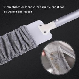 Long handle Bedside Dust Brush Mop Flexible Dust Brush for Sofa Gap Extensible Dust Cleaner Household Cleaning Tools