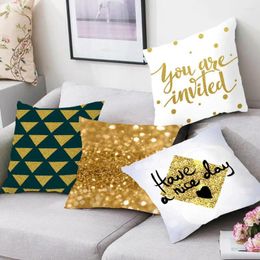 Pillow Throw Pillowcase abstrakte gedruckte Set Super Soft Covers mit verstecktem Reißverschluss moderne Dekoration für Zuhause