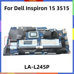 Motherboard GDM54 LAL245P For Dell Inspiron 15 3515 Laptop Motherboard with R53450U R73700U CPU Mainboard 100% Test OK