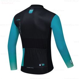 Gobikful-Long Sleeve Cycling Jersey Set for Men, MTB Bicycle Clothes, Bike Wear Suit, Raudax, Autumn, 2023