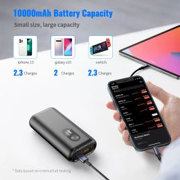 Power Bank 10000mAh PD 20W Fast Charging Portable Powerbank External Battery Quick Charge Piggy Bank Spare battery Charer